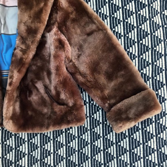 Nashville designer vtg Fur teddy coat - Picture 7 of 16